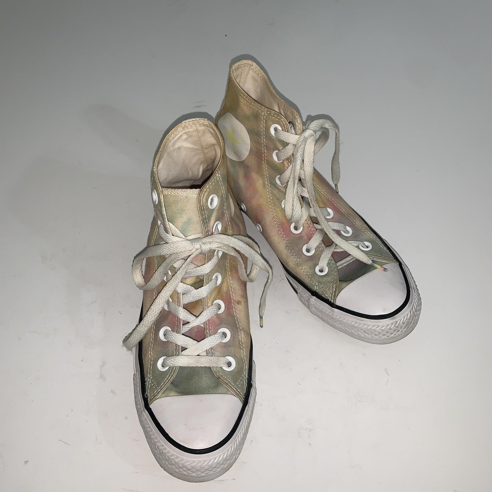 Converse Chuck Taylor All Star Shoes Womens 8 Tie Dye High Top Sneakers